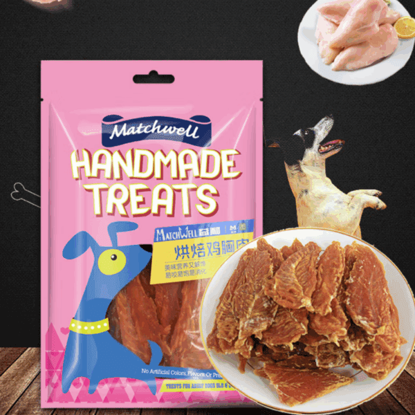 Natural Chicken & Duck Jerky Dog Treats