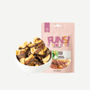 Duck Wrapped Apple Bites – Natural Chewy Dog Treats