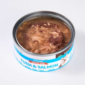 Tuna Loin Flakes with Wild Salmon in Sauce 70g