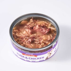 Tuna Loin Flakes + Chicken in Sauce 70g-Cat Wet Food