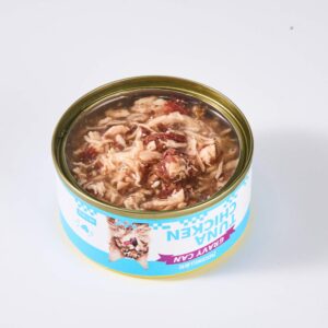 Tuna Loin Flakes with Whole Shrimp in Sauce 70g-Wet Cat Food