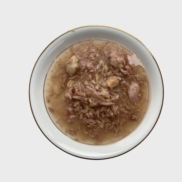 Flaked Tuna with Shrimp Entrees in Gravy 80g