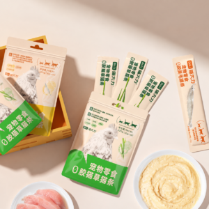 Tuna & Chicken Cat Puree Treats – Creamy Cat Snack Tubes